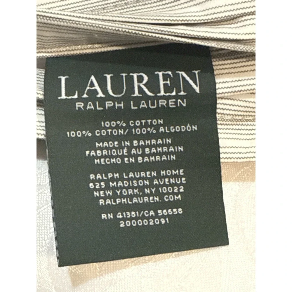 Lauren Ralph Lauren striped‎ Flat sheets Only Spencer Stripe or Graydon 86x96